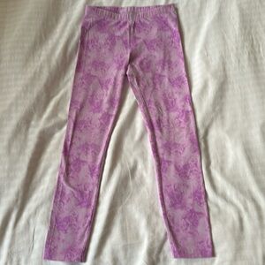 Circo Kids Leggings in Purple/Pinkish Kitty Print